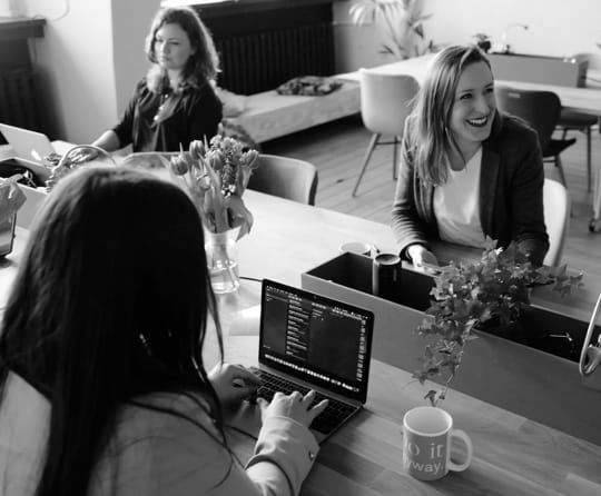 Women in the cafe