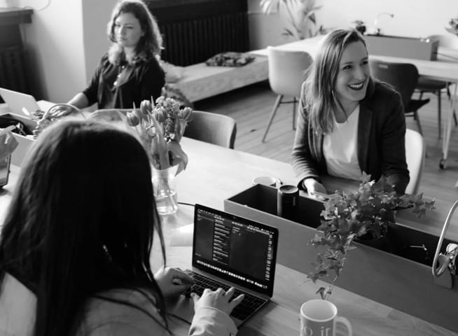 Women in the cafe